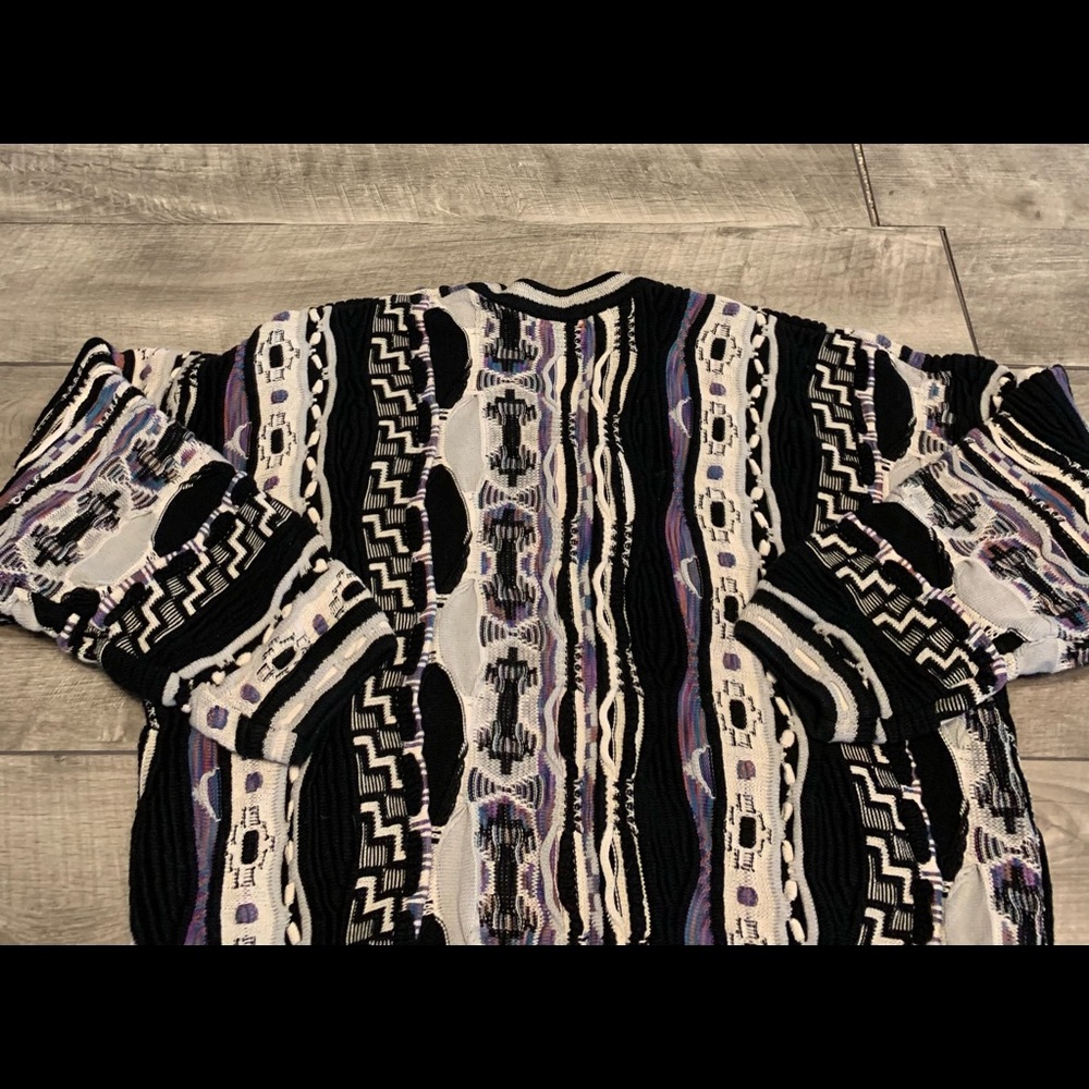 Chapman Vibrant Mercerized Hip Hop McGregor Biggie Sweater Vintage Size Small - Picture 7 of 9